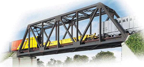 Walthers Cornerstone 933-3185 HO Single-Track Truss Bridge Kit
