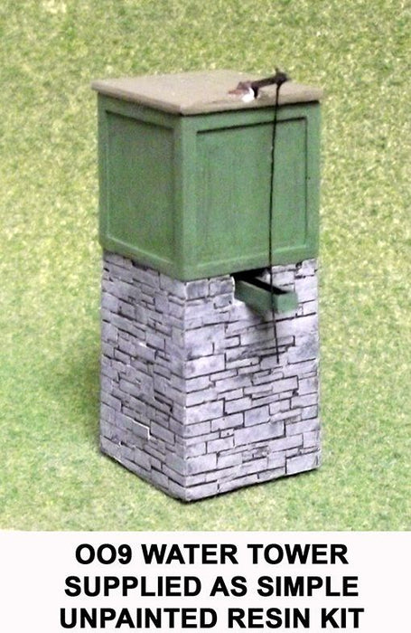 OO Gauge (OO9) GER/LNER Style Water Tower Kit – Based On Weybourne, NNR – Unpainted