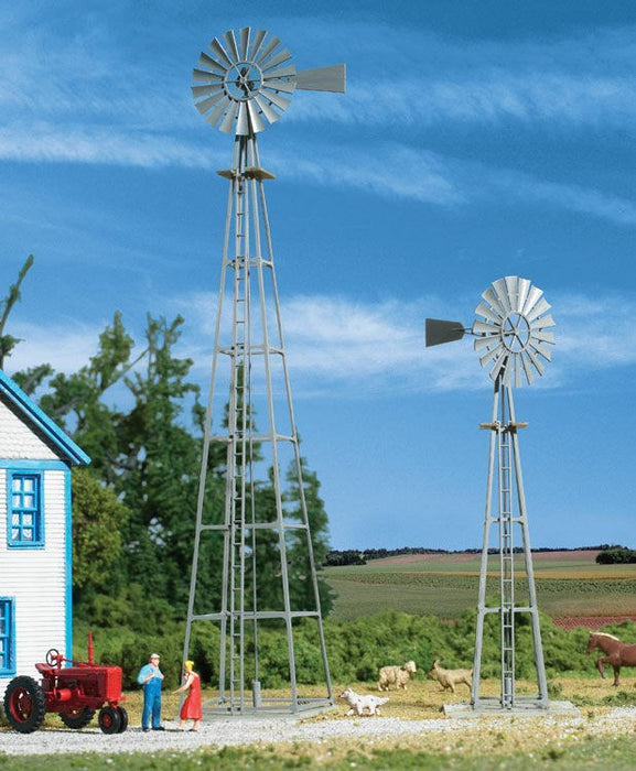 Walthers Cornerstone 933-3198 HO Van Dyke Farm Windmill (2)